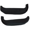 VT1531601 1988-89 Chevrolet Corvette; Door Sill Carpet; w/o Plastic; Cutpile; Black - image 2