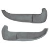 VT1531768 1990-96 Chevrolet Corvette; Door Sill Carpet; w/o Plastic; Cutpile; Smoke - image 2