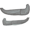 VT1531783 1990-96 Chevrolet Corvette; Door Sill Carpet; w/o Plastic; Cutpile; Medium Gray/Pewter - image 1