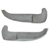 VT1531783 1990-96 Chevrolet Corvette; Door Sill Carpet; w/o Plastic; Cutpile; Medium Gray/Pewter - image 2