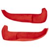 VT1531791 1990-96 Chevrolet Corvette; Door Sill Carpet; w/o Plastic; Cutpile; Torch Red - image 2