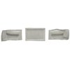 VT1532326 1997-04 Chevrolet Corvette; Coupe; Tail Light Panel Carpet Covers; 3-Piece Set; Cutpile; Oyster / Shale - image 2