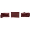 VT1532375 1997-04 Chevrolet Corvette; Coupe; Tail Light Panel Carpet Covers; 3-Piece Set; Cutpile; Claret / Oxblood - image 2