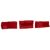 VT1532691 1998-00 Chevrolet Corvette; Hardtop/Convertible; Tail Light Panel Carpet Covers; 3-Piece Set; Truvette; Torch Red - image 1