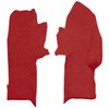 VT1535154 1984-89 Chevrolet Corvette; Console Carpet Strips; 2-Piece Set; Cutpile; Dark Red/Carmine - image 2