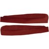 VT1536202 1968-76 Chevrolet Corvette; Door Panel Carpet Inserts; 2-Piece Set; Loop; Red - image 2