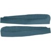 VT1536204 1968-76 Chevrolet Corvette; Door Panel Carpet Inserts; 2-Piece Set; Loop; Bright Blue - image 2