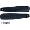 VT1536212 1968-76 Chevrolet Corvette; Door Panel Carpet Inserts; 2-Piece Set; Loop; Dark Blue - image 3
