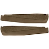 VT1536217 1968-76 Chevrolet Corvette; Door Panel Carpet Inserts; 2-Piece Set; Loop; Medium Saddle - image 1