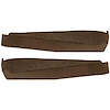 VT1536218 1968-76 Chevrolet Corvette; Door Panel Carpet Inserts; 2-Piece Set; Loop; Dark Saddle - image 1