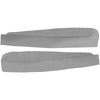 VT1536223 1968-76 Chevrolet Corvette; Door Panel Carpet Inserts; 2-Piece Set; Loop; Silver - image 2