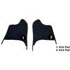 VT1536712 1963-67 Chevrolet Corvette; Kick Panel Carpet Inserts; Loop; Dark Blue - image 3