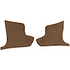 VT1536724 1963-67 Chevrolet Corvette; Kick Panel Carpet Inserts; Loop; Saddle - image 1