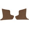 VT1536724 1963-67 Chevrolet Corvette; Kick Panel Carpet Inserts; Loop; Saddle - image 2