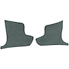 VT1536730 1963-67 Chevrolet Corvette; Kick Panel Carpet Inserts; Loop; Teal - image 1