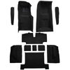 VT1701201 1969 Chevrolet Corvette;; 4-Speed; Complete Molded Carpet Set; w/ Heel Pad; Cutpile; Black - image 2
