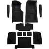 VT1701301 1969-70 Chevrolet Corvette; 4-Speed; Complete Molded Carpet Set; w/ Heel Pad & Toe Pad; Cutpile; Black - image 2