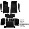 VT1701301 1969-70 Chevrolet Corvette; 4-Speed; Complete Molded Carpet Set; w/ Heel Pad & Toe Pad; Cutpile; Black - image 4
