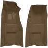 VT1703017 1969 Chevrolet Corvette; Automatic; Front Molded Carpet Set; w/ Heel Pad; Cutpile; Medium Saddle - image 2