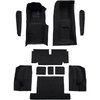 VT1704501 1971-75 Chevrolet Corvette; Coupe; 4-Speed; Complete Molded Carpet Set; w/ Heel Pad; Cutpile; Black - image 2