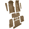 VT1704518 1971-75 Chevrolet Corvette; Coupe; 4-Speed; Complete Molded Carpet Set; w/ Heel Pad; Cutpile; Dark Saddle - image 1