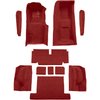 VT1704529 1971-75 Chevrolet Corvette; Coupe; 4-Speed; Complete Molded Carpet Set; w/ Heel Pad; Cutpile; Oxblood - image 2