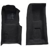 VT1704701 1971-75 Chevrolet Corvette; 4-Speed; Front Molded Carpet Set; w/ Heel Pad; Cutpile; Black - image 2