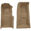 VT1704718 1971-75 Chevrolet Corvette; 4-Speed; Front Molded Carpet Set; w/ Heel Pad; Cutpile; Dark Saddle - image 2