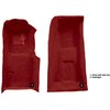 VT1704729 1971-75 Chevrolet Corvette; 4-Speed; Front Molded Carpet Set; w/ Heel Pad; Cutpile; Oxblood - image 4