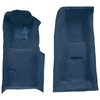 VT1704772 1971-75 Chevrolet Corvette; 4-Speed; Front Molded Carpet Set; w/ Heel Pad; Cutpile; Royal Blue - image 2