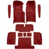 VT1704929 1971-75 Chevrolet Corvette; Coupe; Automatic; Complete Molded Carpet Set; w/ Heel Pad; Cutpile; Oxblood - image 2