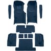 VT1704972 1971-75 Chevrolet Corvette; Coupe; Automatic; Complete Molded Carpet Set; w/ Heel Pad; Cutpile; Royal Blue - image 2