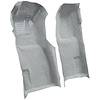VT1705268 1971-77 Chevrolet Corvette; Automatic; Front Molded Carpet Set; w/ Heel Pad; Cutpile; Smoke Gray - image 1