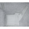 VT1705268 1971-77 Chevrolet Corvette; Automatic; Front Molded Carpet Set; w/ Heel Pad; Cutpile; Smoke Gray - image 3