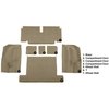 VT1705317 1971-75 Chevrolet Corvette; Coupe; Rear Molded Carpet; w/ Heel Pad; Cutpile; Medium Saddle - image 3