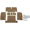 VT1705318 1971-75 Chevrolet Corvette; Coupe; Rear Molded Carpet; w/ Heel Pad; Cutpile; Dark Saddle - image 3