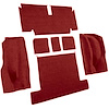 VT1705329 1971-75 Chevrolet Corvette; Coupe; Rear Molded Carpet; w/ Heel Pad; Cutpile; Oxblood - image 1