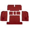 VT1705329 1971-75 Chevrolet Corvette; Coupe; Rear Molded Carpet; w/ Heel Pad; Cutpile; Oxblood - image 2