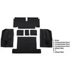 VT1705401 1971-75 Chevrolet Corvette; Coupe; Rear Molded Carpet; w/o Heel Pad; Cutpile; Black - image 3