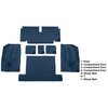 VT1705472 1971-75 Chevrolet Corvette; Coupe; Rear Molded Carpet; w/o Heel Pad; Cutpile; Royal Blue - image 3