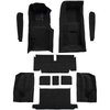 VT1705501 1971-72 Chevrolet Corvette; Roadster; 4-Speed; Complete Molded Carpet Set; w/ Heel Pad; Cutpile; Black - image 2