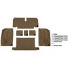 VT1706117 1971-72 Chevrolet Corvette; Roadster; Rear Molded Carpet; w/ Heel Pad; Cutpile; Medium Saddle - image 3
