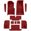 VT1706429 1973-75 Chevrolet Corvette; Roadster; 4-Speed; Complete Molded Carpet Set; w/ Heel Pad; Cutpile; Oxblood - image 2