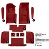 VT1706429 1973-75 Chevrolet Corvette; Roadster; 4-Speed; Complete Molded Carpet Set; w/ Heel Pad; Cutpile; Oxblood - image 4