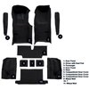 VT1706701 1973-75 Chevrolet Corvette; Roadster; Automatic; Complete Molded Carpet Set; w/ Heel Pad; Cutpile; Black - image 4