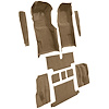 VT1706718 1973-75 Chevrolet Corvette; Roadster; Automatic; Complete Molded Carpet Set; w/ Heel Pad; Cutpile; Dark Saddle - image 1