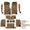 VT1706718 1973-75 Chevrolet Corvette; Roadster; Automatic; Complete Molded Carpet Set; w/ Heel Pad; Cutpile; Dark Saddle - image 4