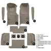 VT1706727 1973-75 Chevrolet Corvette; Roadster; Automatic; Complete Molded Carpet Set; w/ Heel Pad; Cutpile; Gray - image 4