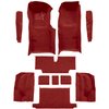 VT1706729 1973-75 Chevrolet Corvette; Roadster; Automatic; Complete Molded Carpet Set; w/ Heel Pad; Cutpile; Oxblood - image 2