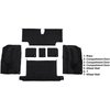 VT1706901 1973-75 Chevrolet Corvette; Roadster; Rear Molded Carpet; w/ Heel Pad; Cutpile; Black - image 3